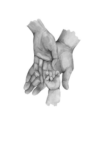 Pappa, mamma & 1 mindre barn - Poster